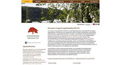 Desktop Screenshot of logoterapia.fi
