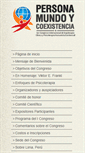 Mobile Screenshot of congreso.logoterapia.pe